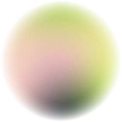 bulle dégradé verte