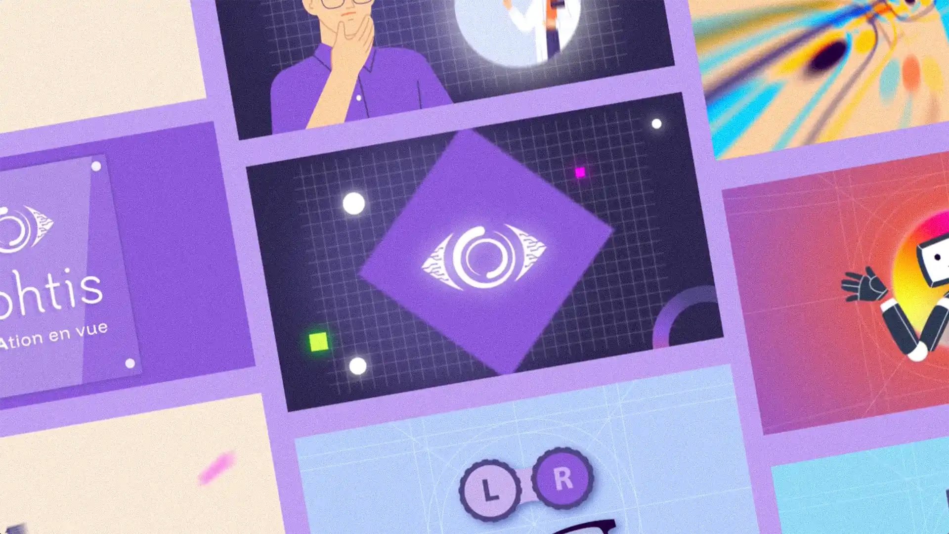 Couverture de projet du motion design Opthis - Graphiste à Brest Finistère Motion design